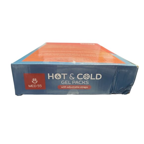 Med 55 Hot & Cold Gel Pack L With Adjustable Straps For Pain Relief - Picture 8 of 11